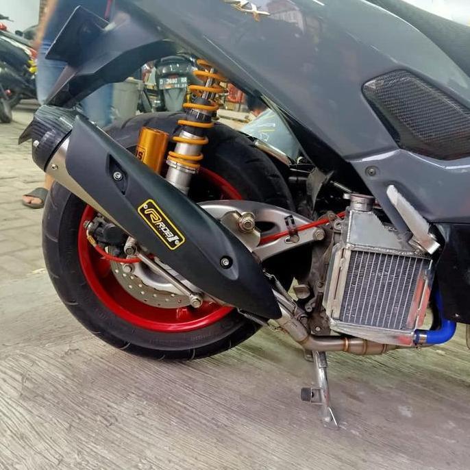 * KNALPOT ROB1 ROB 1 ORIGINAL AEROX NMAX PCX 150 VARIO ADV 150 CAP V *