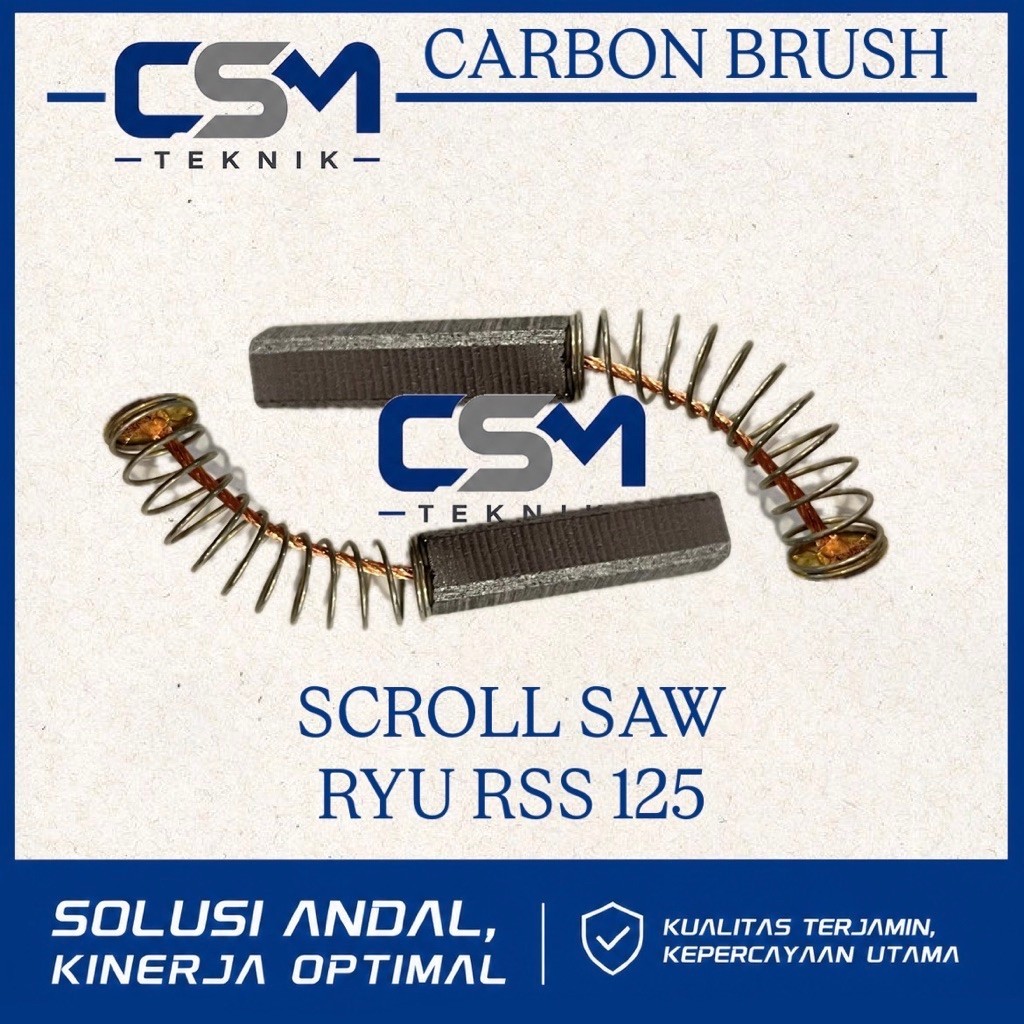 CARBON BRUSH ARANG MESIN SCROLL SAW RYU RSS125 ARENG MESIN SCROLL SAW RSS125 RYU