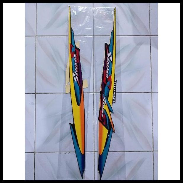 GRATIS ONGKIR (ORI) STRIPING YAMAHA SIGMA | STICKER BODI MOTOR SIGMA LAMA