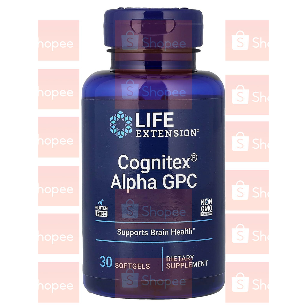 Life Extension, Cognitex Alpha GPC, 30 Softgels