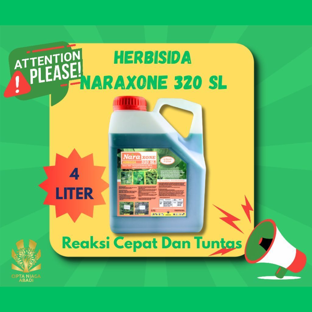 Herbisida Kontak NARAXONE 320 SL, 4 Liter