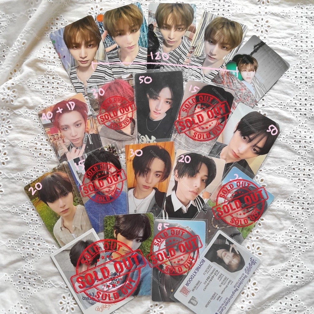 PHOTOCARD OFFICIAL HAN TAESAN