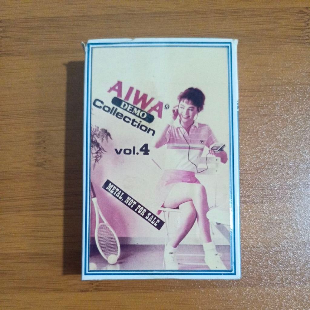 Kaset Pita Audio Cassette AIWA DEMO Collection Vol. 4 (Metal Tape)
