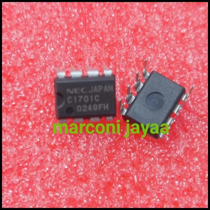 DISKON IC UPC 1701C (C1701C) DIP 8PIN NEC JAPAN 