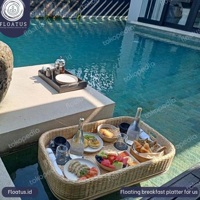 Benoa Nature Floating Tray | Floating Breakfast | Nampan Apung | Pool