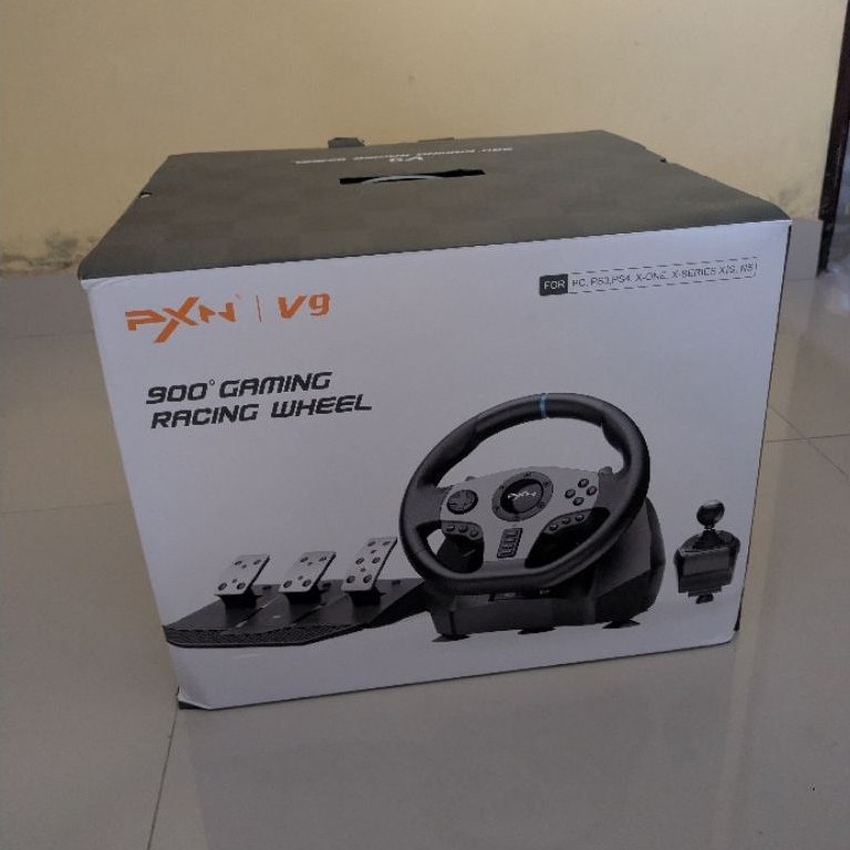 PXN V9 Racing Steering Wheel 3 pedals