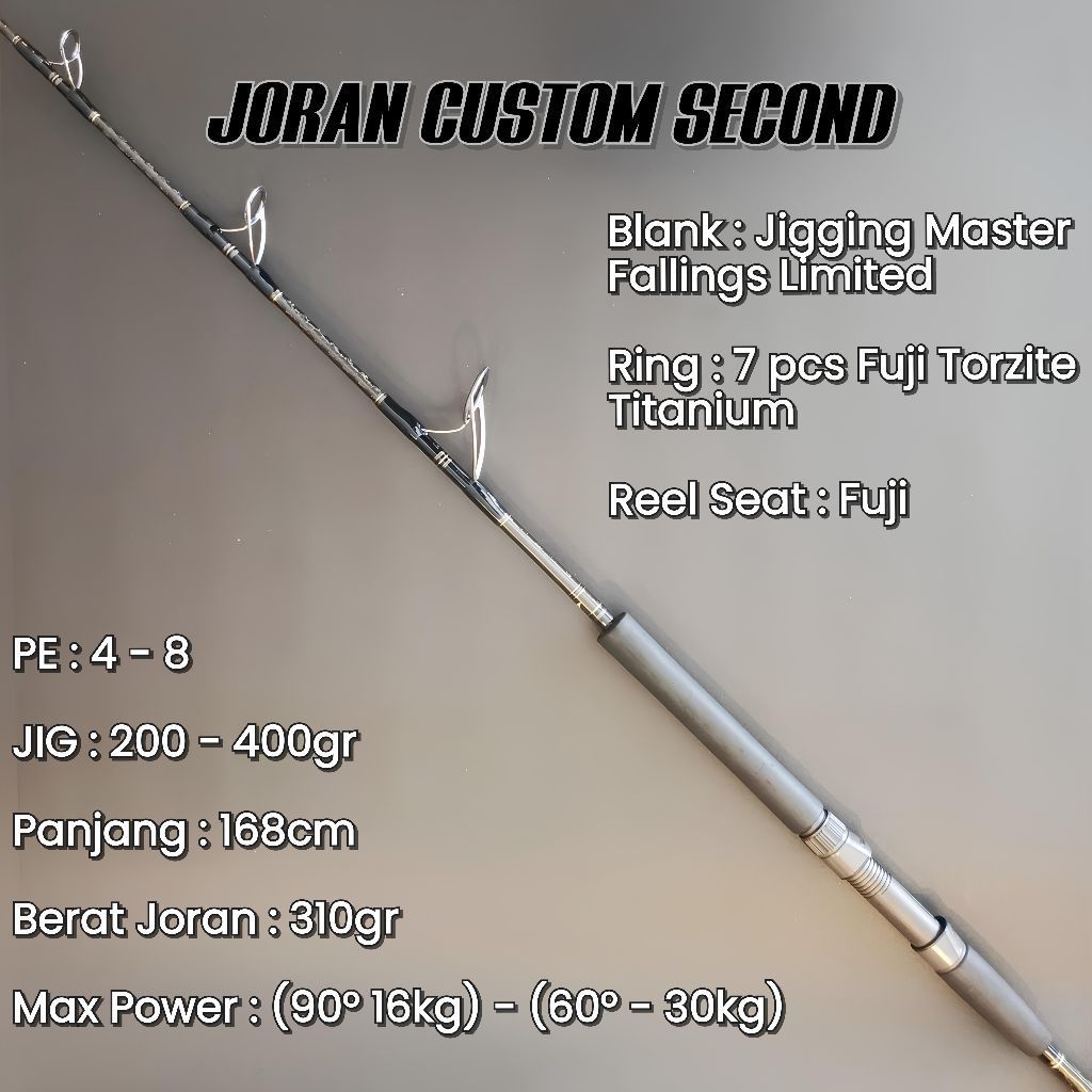 JORAN CUSTOM SECOND - JIGGING MASTER FALLINGS LIMITED