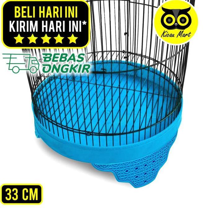 Tebok Sangkar Kandang Burung Lovebird Tebok Motif Ukir Plastik Tebal