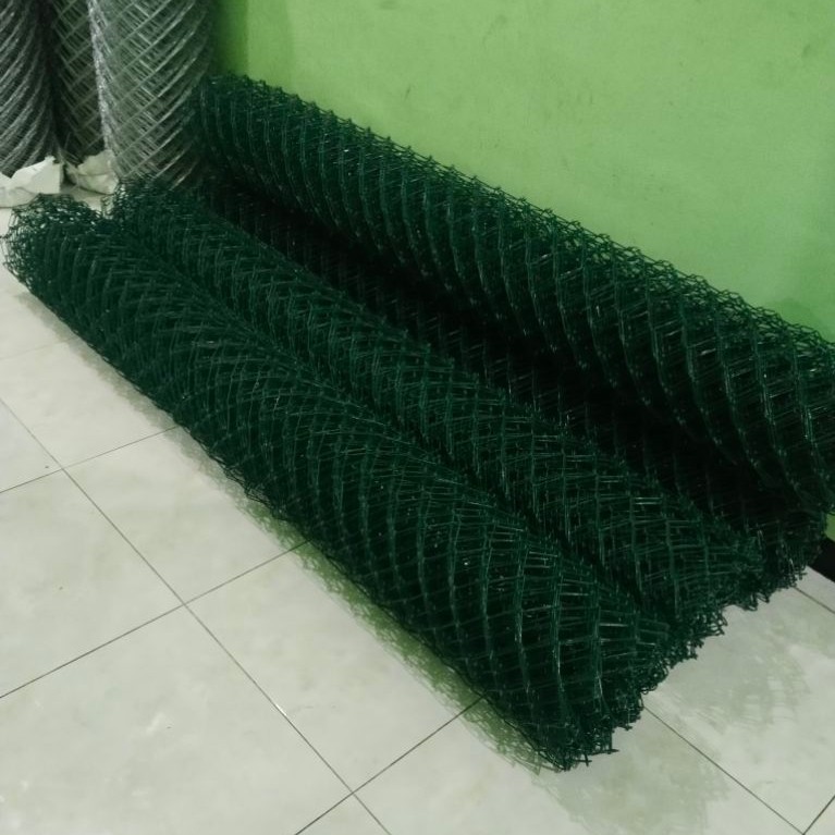 kawat harmonika pvc tebal 3 mm, tinggi 1,5 m panjang 15m