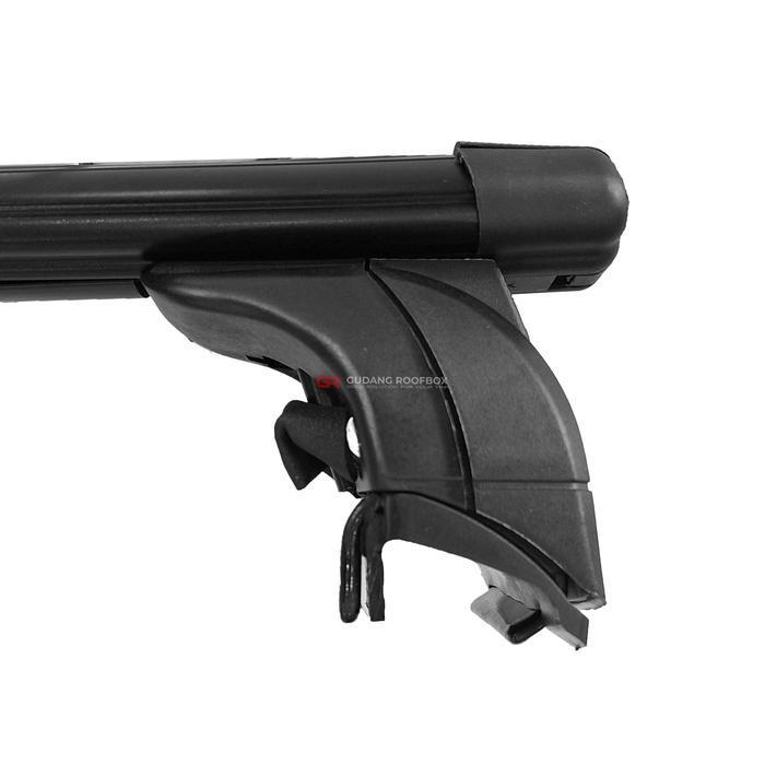 PAKET ROOF BOX ROOFBOX DAN CROSSBAR CROSSBAR MOBIL FORTUNER PAJERO TERIOS RUSH ORIGINAL DAN TERPERCA
