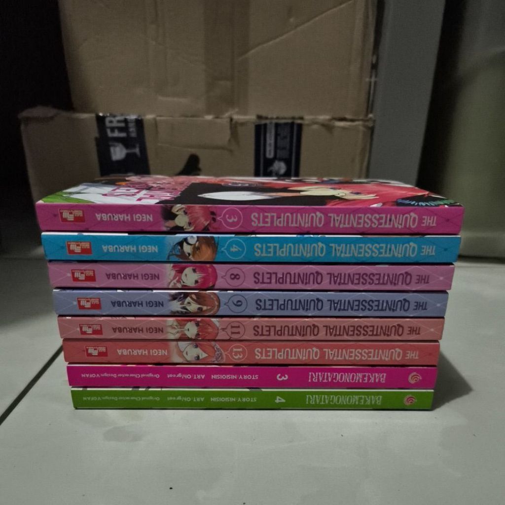Request Volume (Bakemonogatari 3&4, Quintessential 3/4/8/9/11/13)