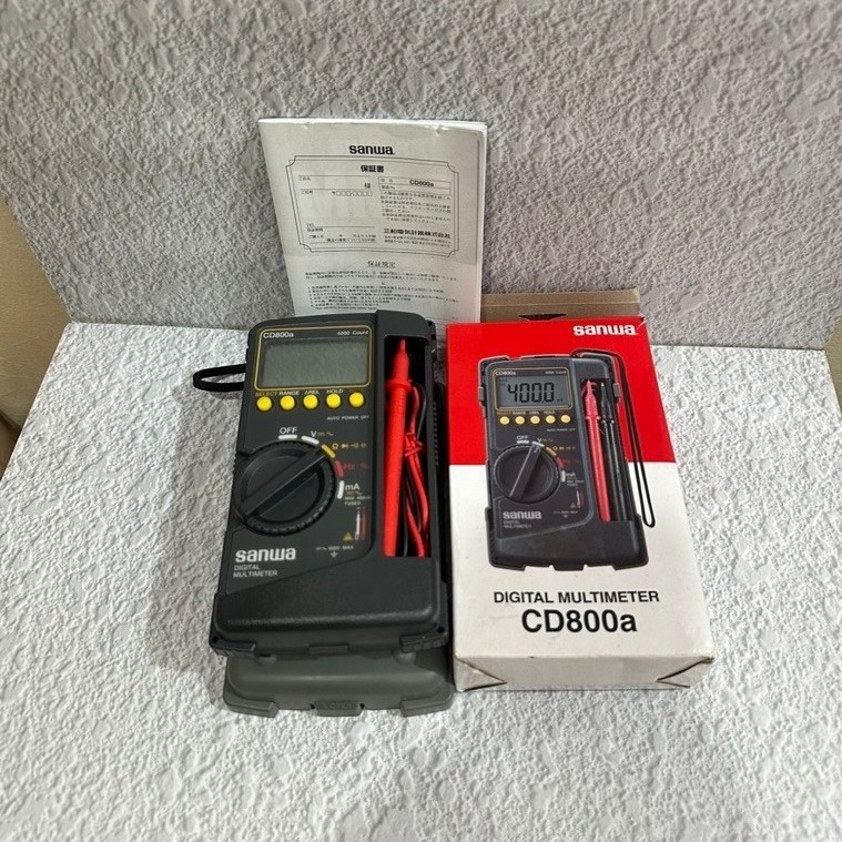 Avometer / Multimeter / Multitester Digital Sanwa CD800a / Sanwa CD800a