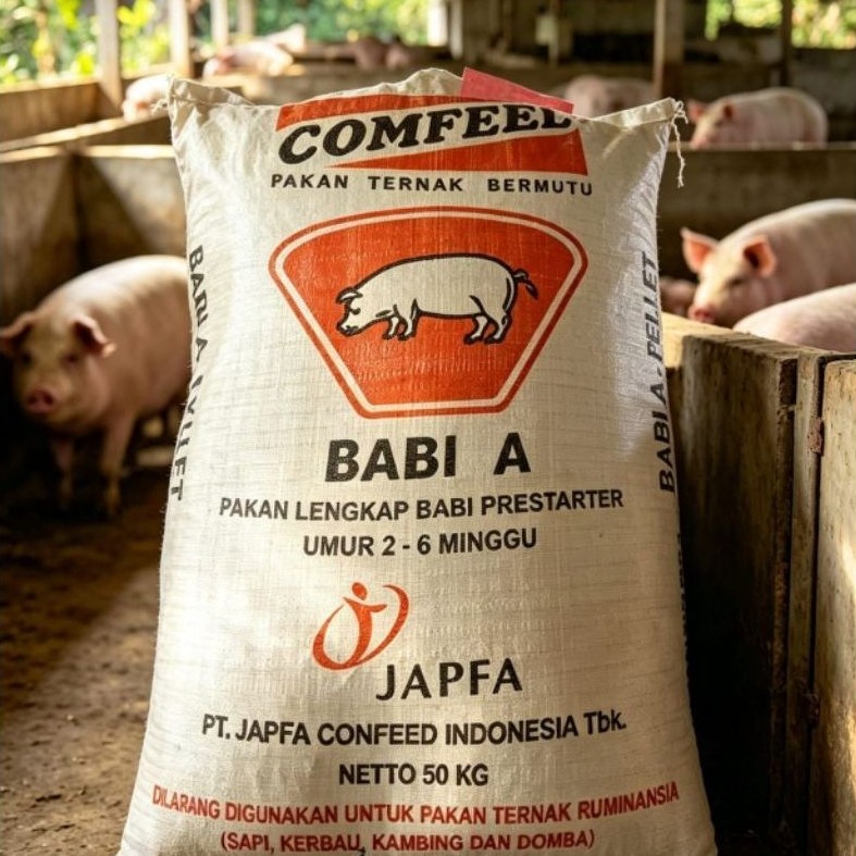Comfeed pelet babi pakan hewan babi a starter pertumbuhan penggemukan 10kg