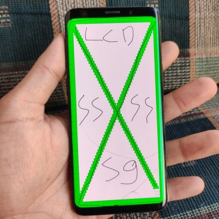 Lcd Samsung s9 ORI copotan minus