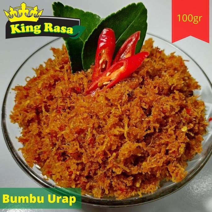 lukasparadise - bumbu urap kelapa bumbu urap sangrai 100gr frozen bumbu urap pedas