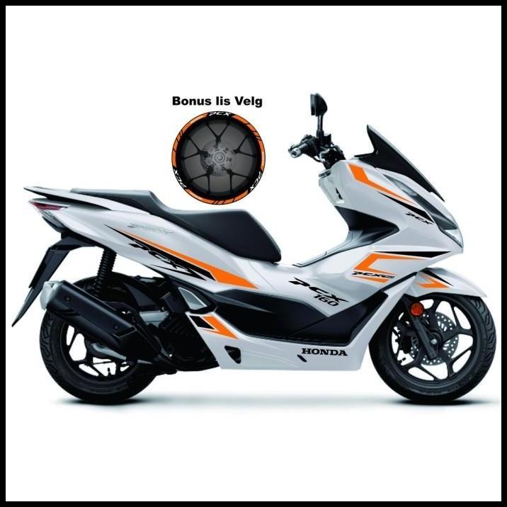 TERLARIS STIKER LIS PCX/CUTTING STIKER PCX PUTIH 160 2022 !!!!