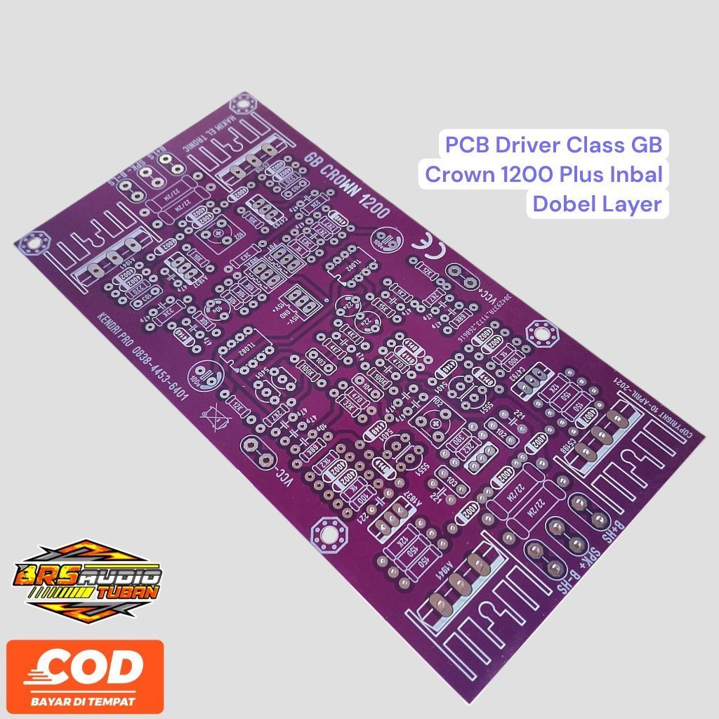 PCB DRIVER CLASS GB CROWN 1200 INBAL DOUBLE LAYER