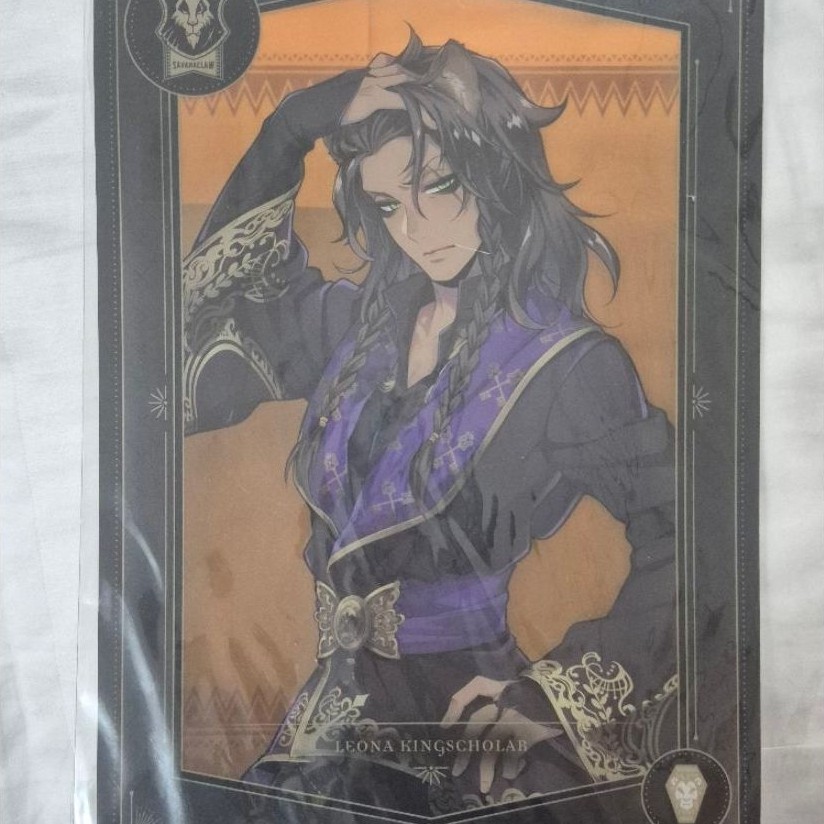 [OFFICIAL] Disney Twisted Wonderland Clear Poster Leona Kingscholar
