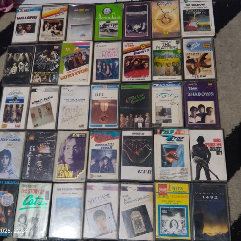 Kaset Wham _ The cats _ Genesis _ Ccr _ Kayak _ The shadows _ Styx _ Survivor _ Tygers of pantang _ 