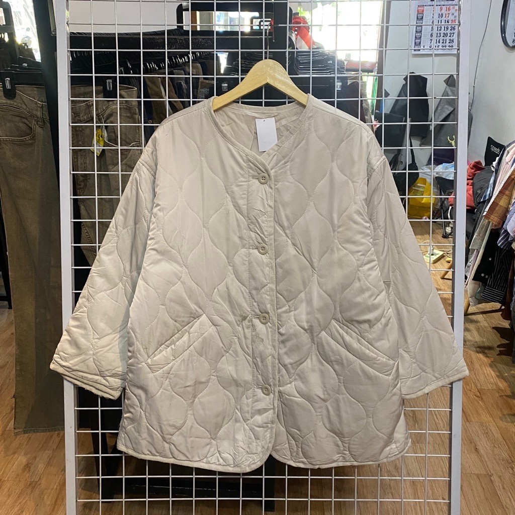 Unbrand Broken White Puffer Jacket . #Jb189