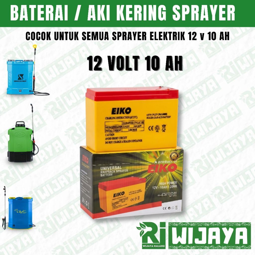 AKI KERING / BATERAI SPRAYER ELEKTRIK / BATTERY SPRAYER / AKI SPRAYER / AKI TENGKI CAS / AKI ORI DRA