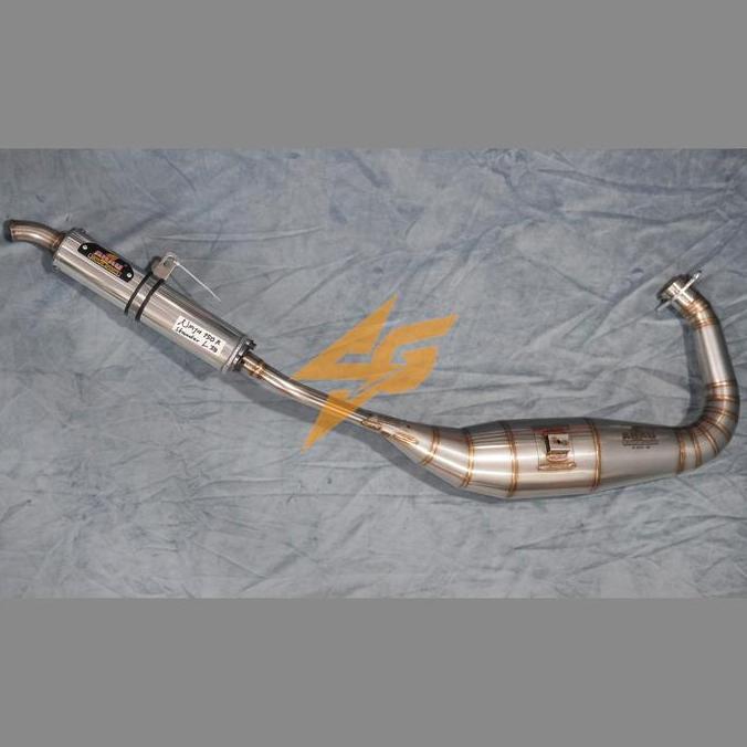 // KNALPOT AHAU NINJA R STANDAR L 39 STAINLESS //