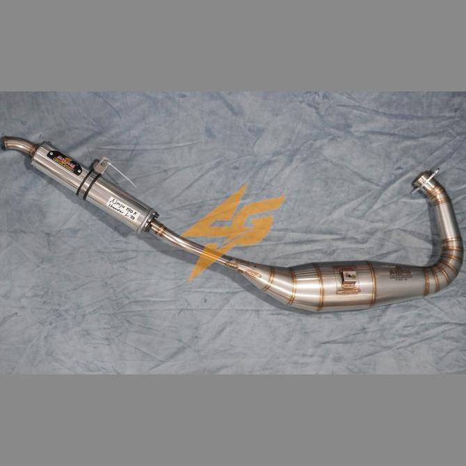 OK KNALPOT AHAU NINJA R STANDAR L 39 STAINLESS ''