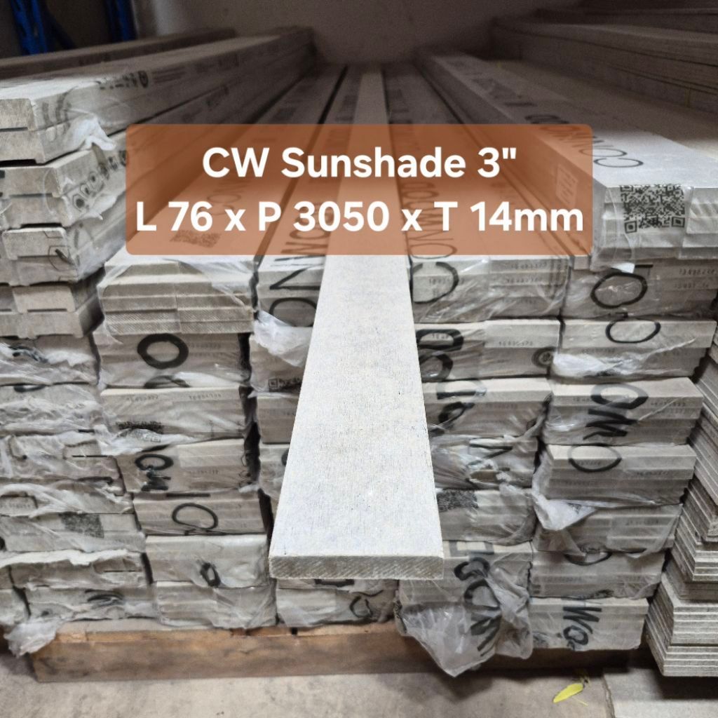 Conwood Sunshade 3" 14mm - Conwood Kisi-Kisi/ Para-Para Sunshade Outdoor