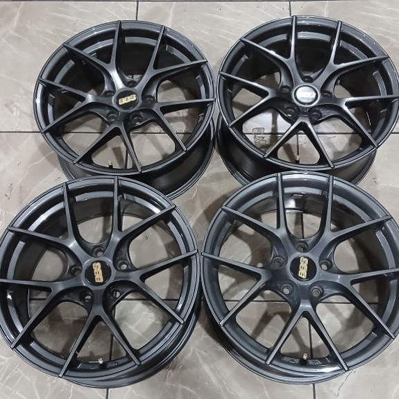 Velg seken mobil racing bbs ring 17 lebar 8 baut 5x114.3 velg only