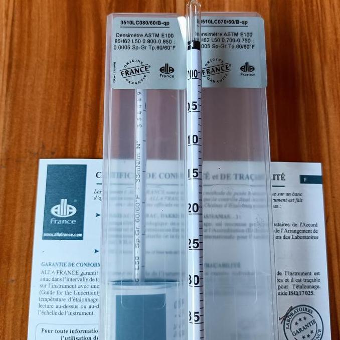 HYDROMETER HIDROMETER BBM ASTM DENSITY METER ORIGINAL