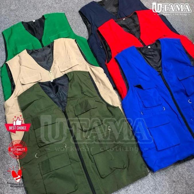 Rompi Ripstop - Rompi Tactical - Vest Tactical - Rompi Kerja - Rompi Outdoor