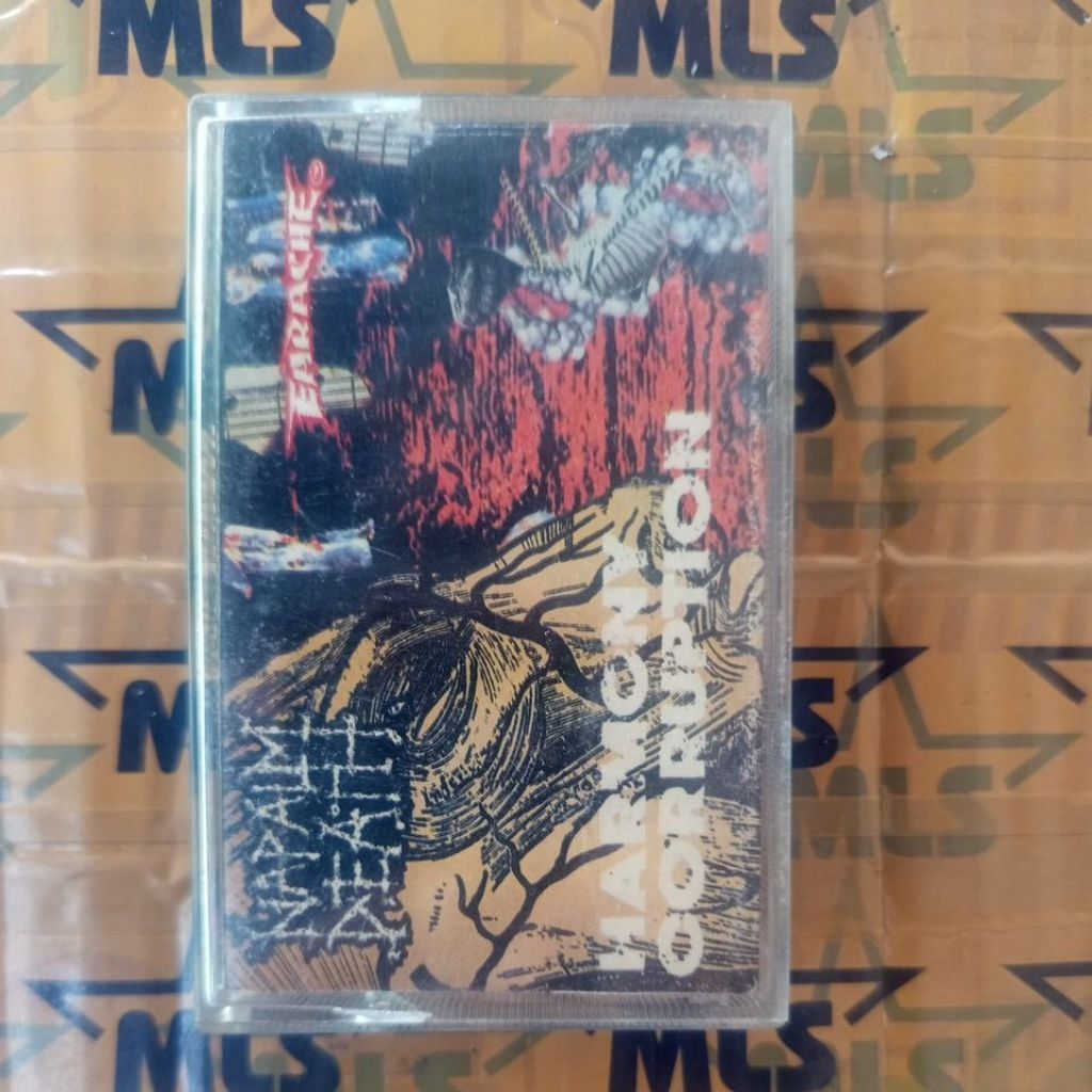 KASET PITA GRINDCORE/DEATH METAL - NAPALM DEATH "HARMONY CORRUPTION"