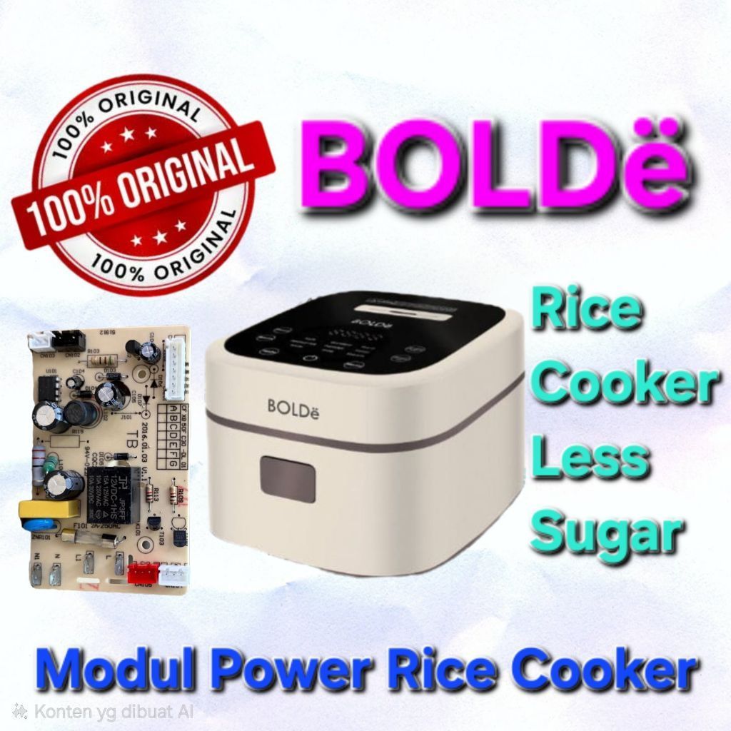 Modul Power BOLDE Rice Cooker DC12V |  Rice Cooker Less Sugar Celica | PCB Modul Power Rice Cooker B