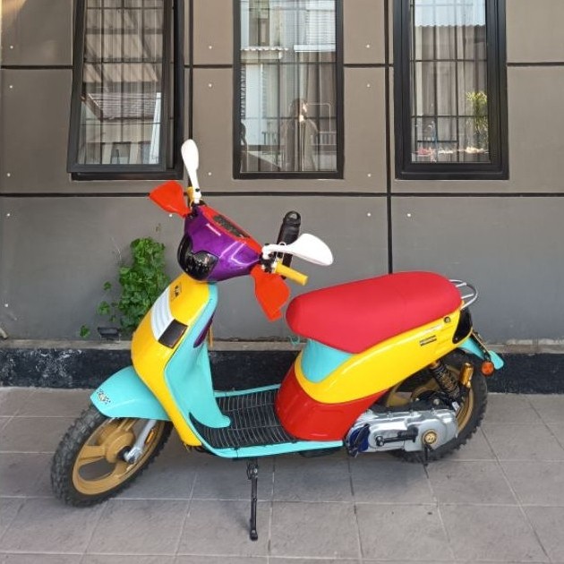 Motor Matic Malika Hero Puch 2tak 75cc (Unit Langka)
