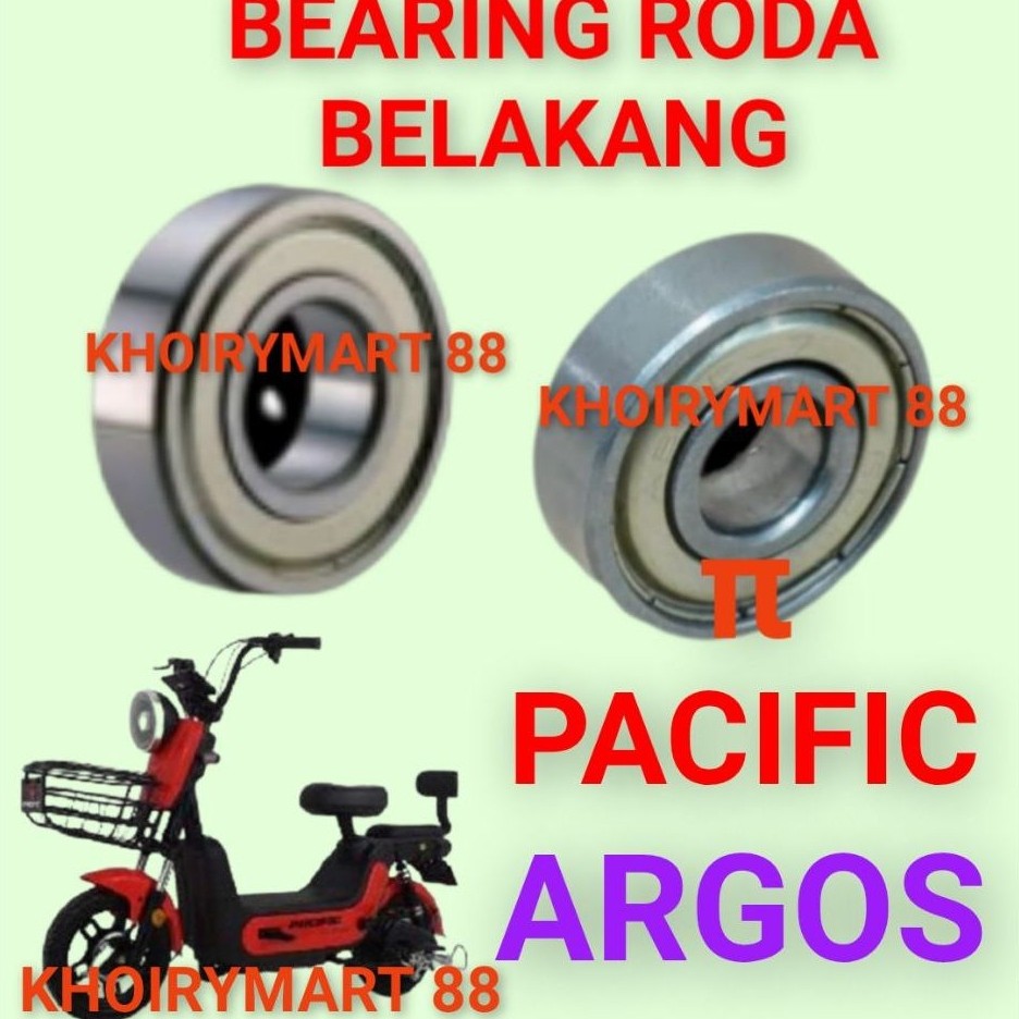 bearing roda belakang pacific argos laker klahar roda dinamo belakang sepeda listrik pacific argos