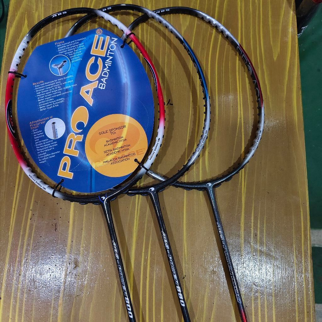 Promo Raket Badminton Pro Ace Abs Power 800, 880, & 1000 Original 3UG5 30LBS