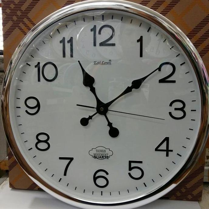 jam dingding besar 45cm