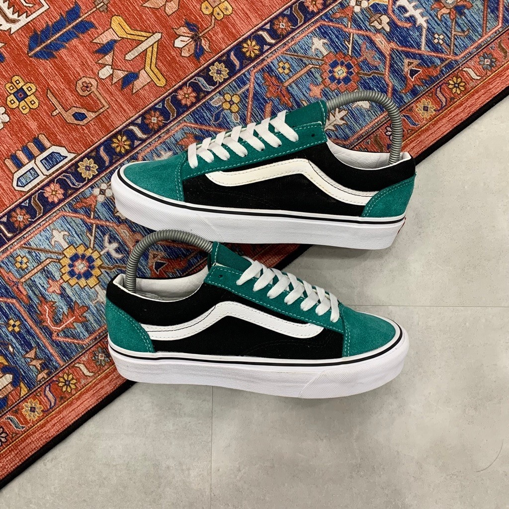 [Size 38.5] Vans Oldskool Style 36 Vintage Suede ‘Tidepool Black’ Second Original