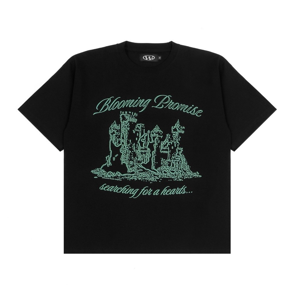 WORKIND - Black T-Shirt PROMISE | Cotton 20s