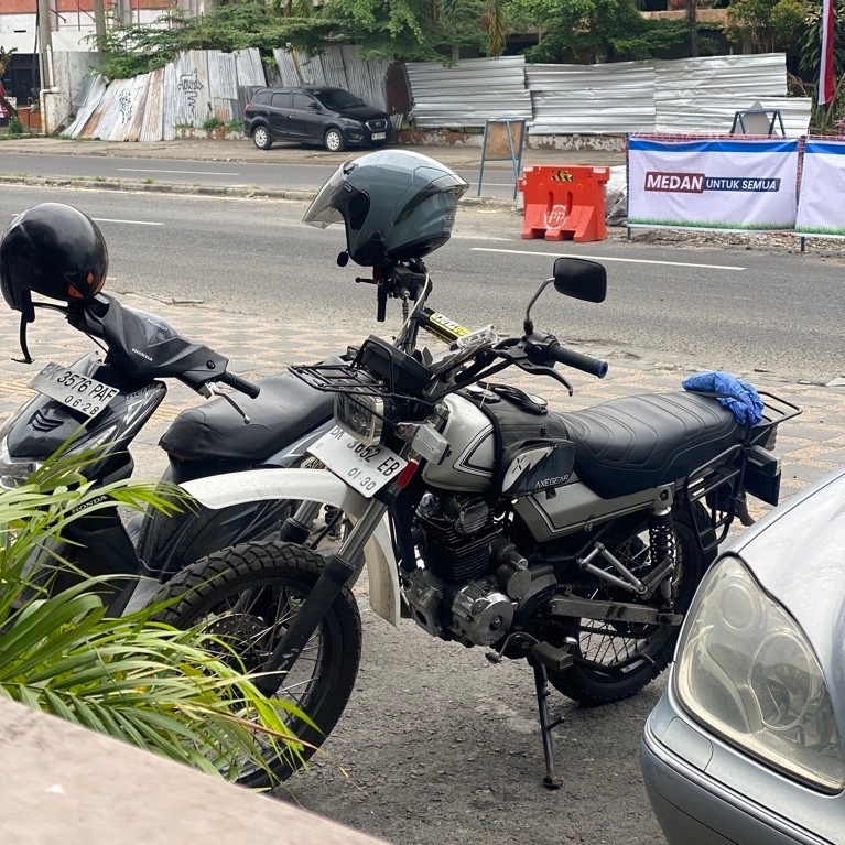 mtr honda tiger200cc custom body win STNk BPKB lengkap siap touring