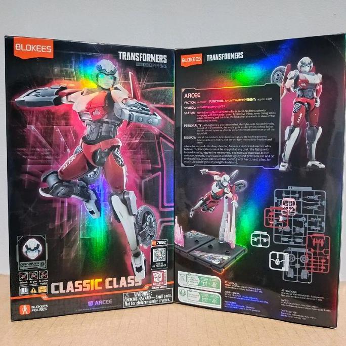 Blokees Transformers Figures Arcee Classic Class 71152 Blokees Transformer Arcee CC 07
