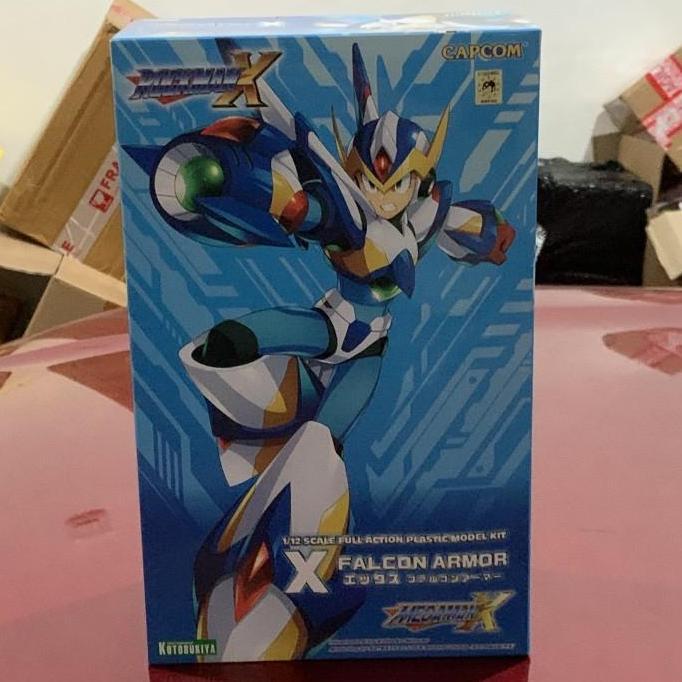 MEGAMAN X Falcon Armor Mega Man X5 Figure Rockman Rock Man Model Kit Figure Kotobukiya