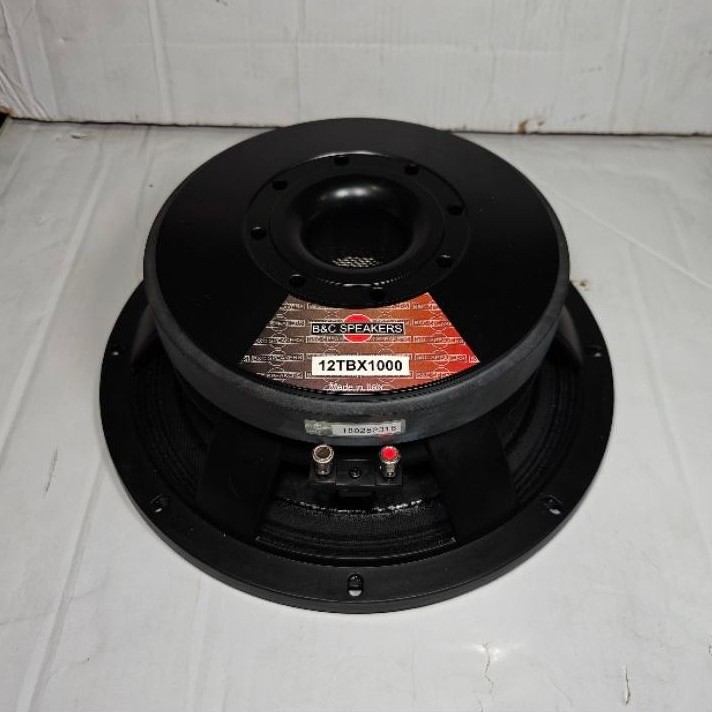 Speaker Komponen B&C 12TBX1000/12 TBX1000 12 INCH VOICE COIL 4IN