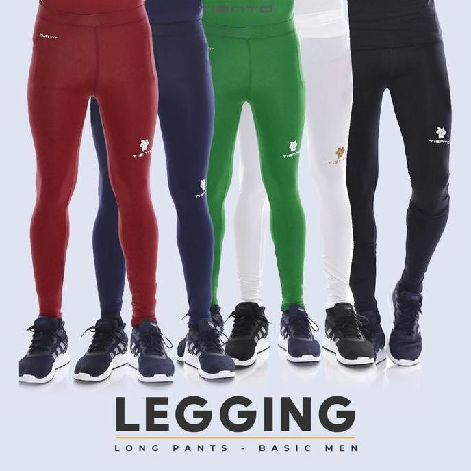 Baselayer Manset Legging Tiento Long Pants Pria Original