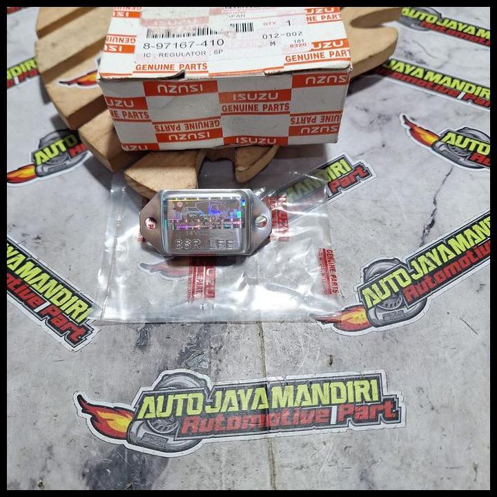 TERLARIS IC REGULATOR/IC ALTERNATOR ONLY PANTHER KAKI 6 MERK ISUZU !!!!