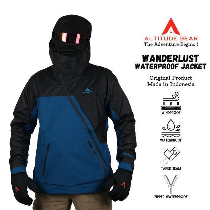Eiger - Jaket Gunung Altitude Gear Wanderlust Tahan Air Double Layer Waterproof Sport Jacket Gorpcor