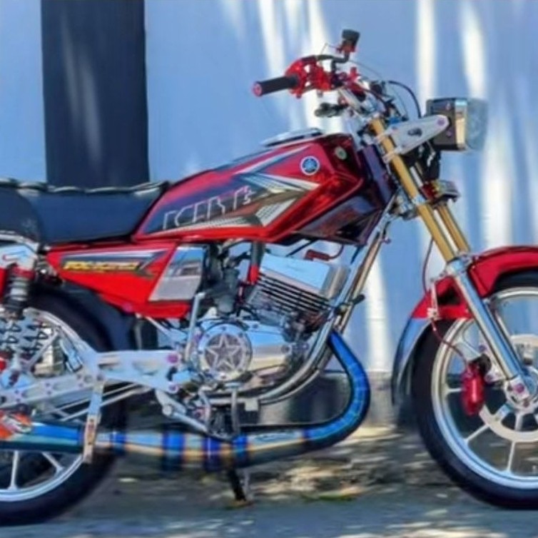 BAK KOPLING MATAHARI TRANSPARAN RX KING CHROME KANAN KIRI