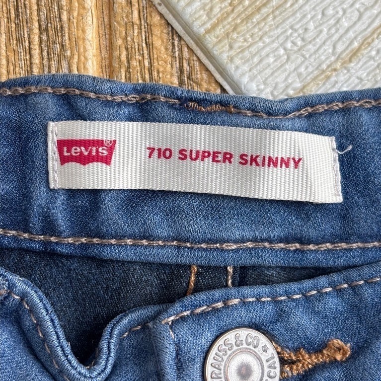 celana pendek celpen jegging denim anak Levis 710 super skinny 5T 6T 7T