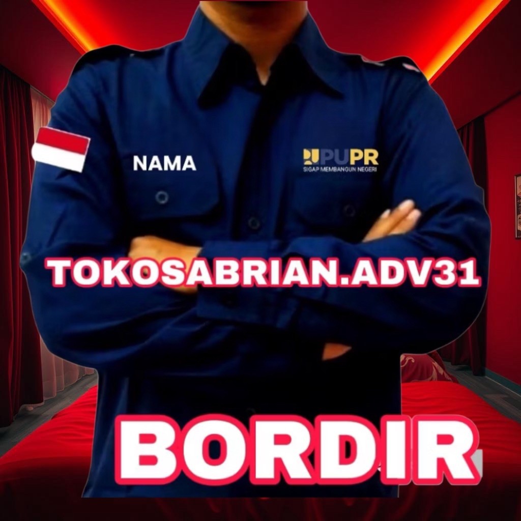 Kemeja PUPR Kemeja Kementerian PUPR Seragam Kementrian PUPR Baju Kementrian PUPR