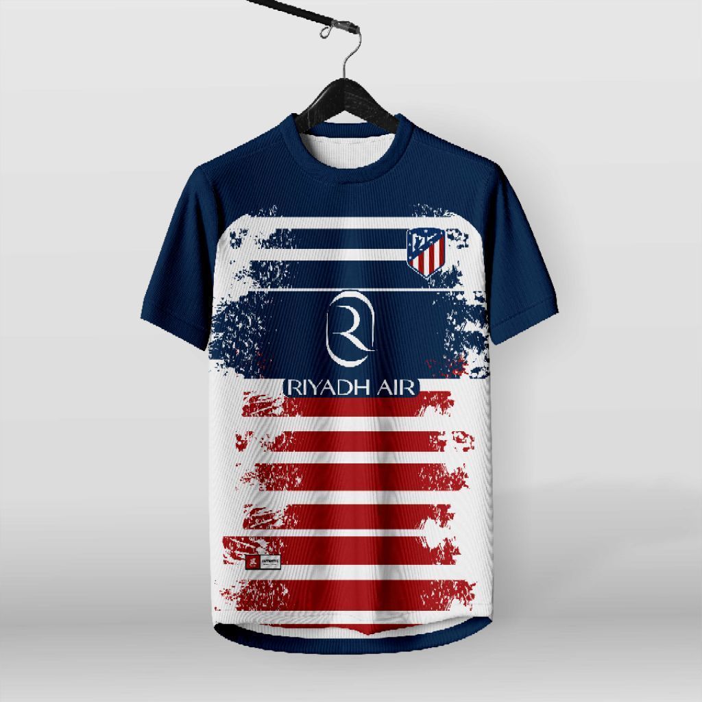 Jersey Bola Atletico Madrid/kaos bola atletico madrid/jersey atletico ( Fantasy Jersey )